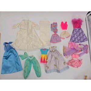 14 PCS Barbie Other Fashion Doll Wear Clothing Outfits Dress up Gown Lot